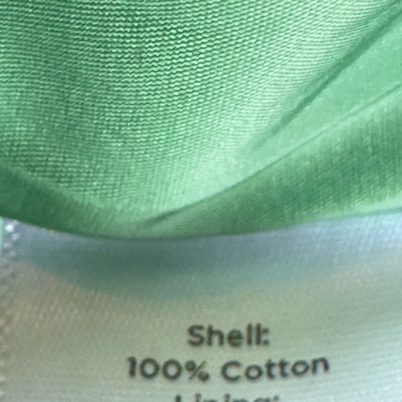 Talbots Green and Pink Floral Midi Shift Dress 8 - Picture 9 of 9